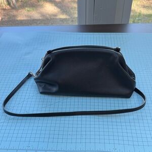 a new day Black Magnetic Opening Crossbody Bag